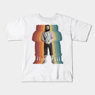 Phil Collins Retro Rainbow Kids T-Shirt